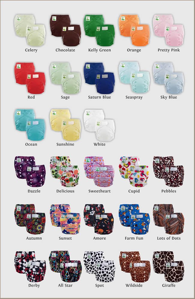 Elite Mini Pocket Diapers Cloth Diapers In Vibrant Colors Elite Mini Pocket Diapers Cloth Diapers In Vibrant Colors
